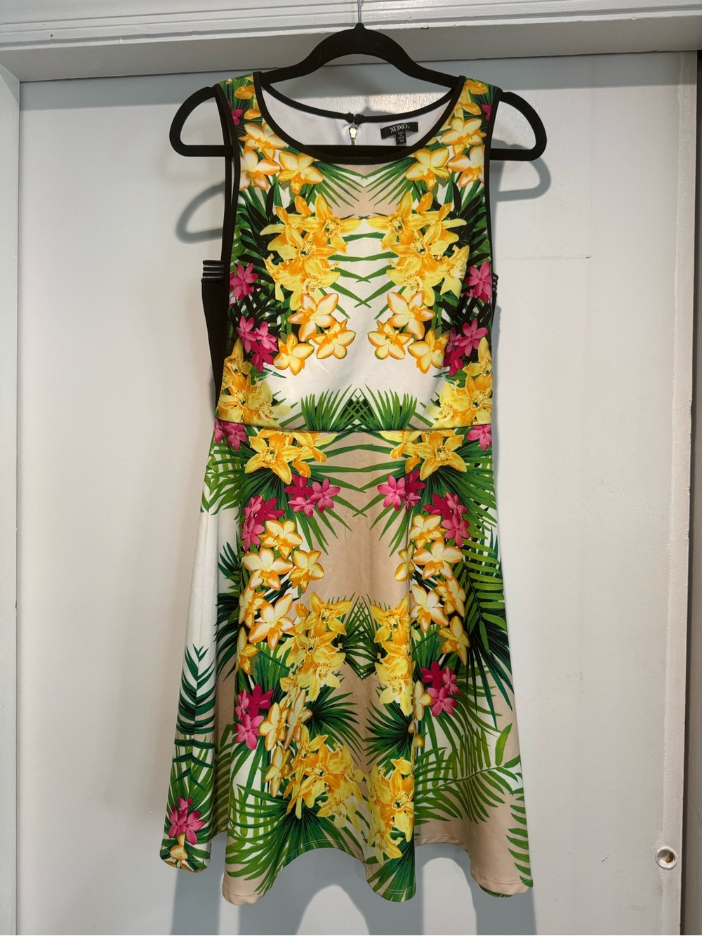 XOXO Jungle Oasis Mini Dress, Size 7/8